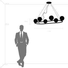 Подвесная люстра Lightstar 815267