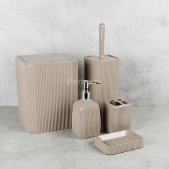 Ёрш для унитаза Fixsen Brown пластик, коричневый (FX-403-5)