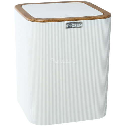 Ведро Fixsen White Wood, Белый (FX-402-6)