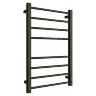 Полотенцесушитель электрический ДВИН S plaza neo 80/50 К, диммер, квадрат, чёрный матовый (465675917