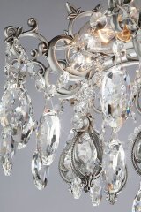 Потолочная люстра Bogate's 276/5 серебро