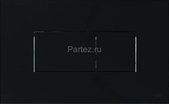 Кнопка смыва OLI KARISMA пневм. двойная , пластик, soft-touch, черная (CG27000011631)