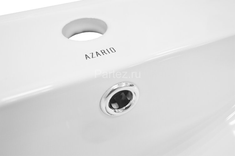 Комплект тумба Loranto Florena 60 600х470х810 напольная, с раковиной Azario Leon, светлый бетон (CS0