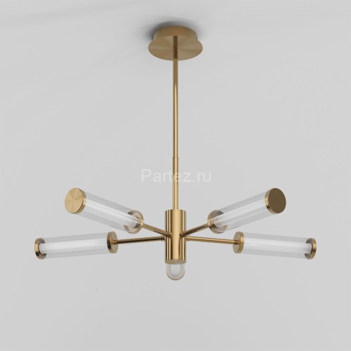 Потолочная люстра Eurosvet 50386/5 LED латунь