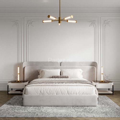 Потолочная люстра Eurosvet 50386/5 LED латунь