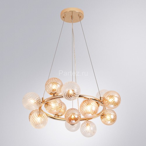 Подвесная люстра Arte Lamp A5261LM-15GO