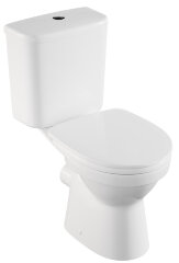 Унитаз-компакт напольный Vitra Norm Fit 355х650х780, сиденье дюроплатс с микролифтом, белый (9844B09