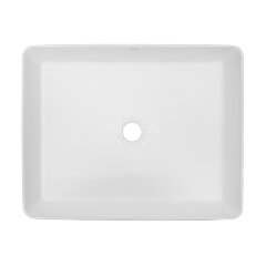 Раковина накладная Azario 505х400х110 прямоугольная, белый глянец (AZ-7050K)