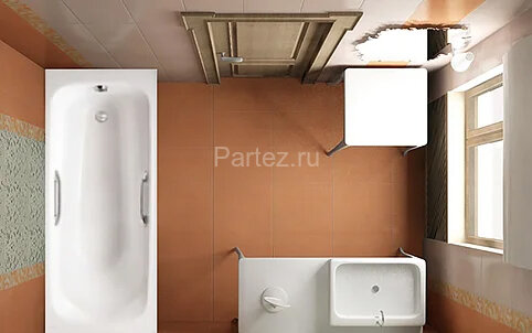 Ванна чугунная  Jacob Delafon MELANIE 160x70 см с антискользящим покрытием, с отверстием для ручек, 