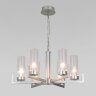 Подвесная люстра Eurosvet 60133/6 серебро