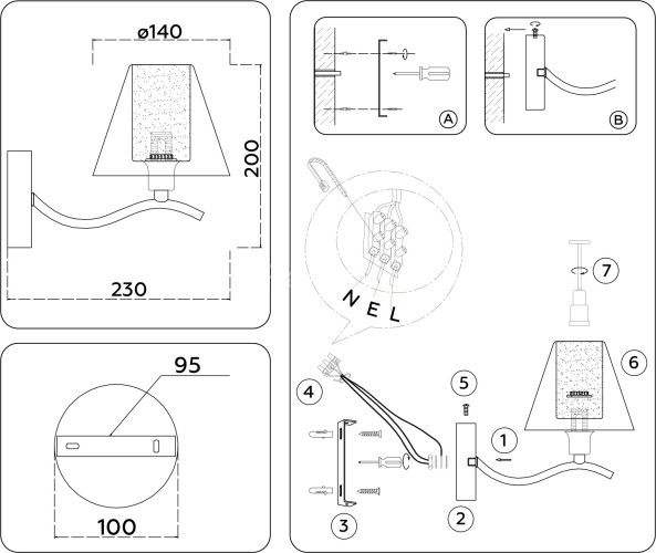 Бра Ambrella LH57095