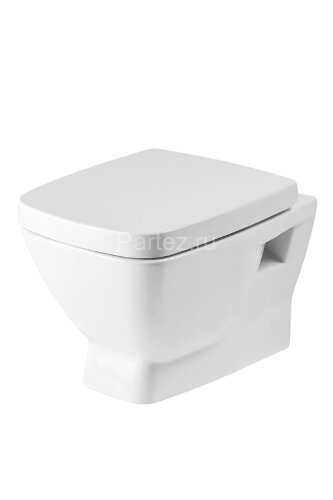 Пэк: Santek "Нео" подвесной унитаз с сиденьем SC + инсталляция + панель смыва белого цвета (1.WH30.2