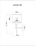 Бра Arte Lamp A4031AP-1PB