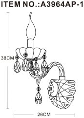 Бра Arte Lamp A3964AP-1WH