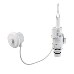 Кнопка пневматического смыва на расстоянии, ручное управление, белый. Alcadrain (MPO10)