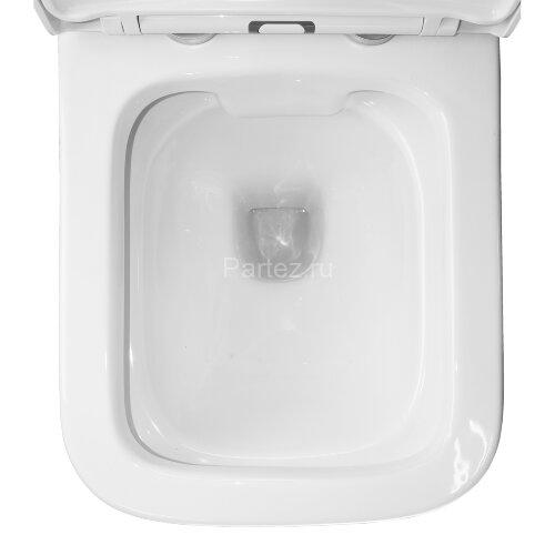 Унитаз-компакт Azario Nigel 385х616х785 напольный, безободковый, с быстросъемным сиденьем микролифт 