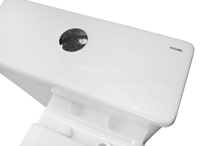 Унитаз-компакт Azario Nigel 385х616х785 напольный, безободковый, с быстросъемным сиденьем микролифт 