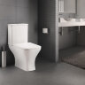 Унитаз-компакт Azario Nigel 385х616х785 напольный, безободковый, с быстросъемным сиденьем микролифт 