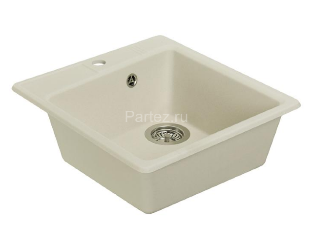 Кухонная мойка AQUATON Парма 510х470х175мм., цвет жемчуг (1A713032PM240)