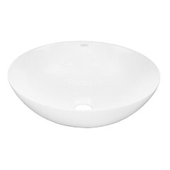 Раковина-чаша Azario 410х415х130 накладная, круглая, белый матовый (AZ-3004)
