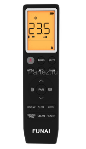 Инверторная сплит-система FUNAI KADZOKU Inverter 2023 RAC-I-KD35HP.D01 (комплект)