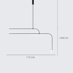 Потолочная люстра ImperiumLoft LINES-05