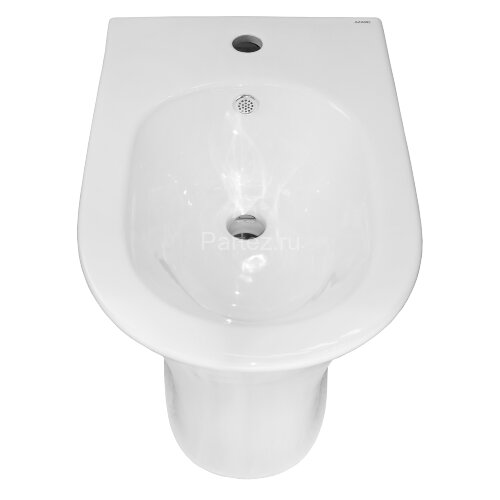 Биде напольное Azario FRETTA ROUND Размер 540х340х400 мм, белый