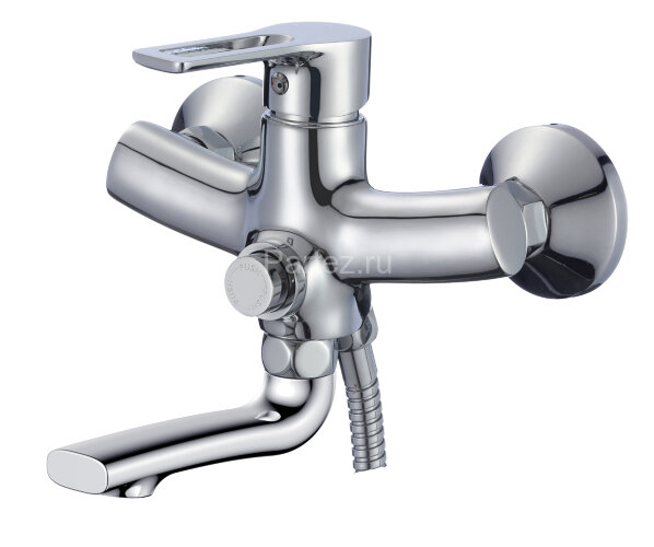Смеситель Rossinka RS43-36 для ванны универсальный