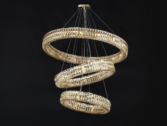 Подвесная люстра Newport 10124+22/S gold