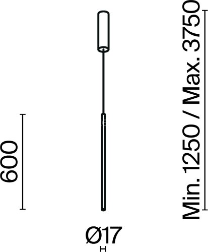 Подвесной светильник Maytoni MOD246PL-L12BSK