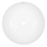 Раковина-чаша Azario 355x355x150 накладная, круглая, белый глянец (AZ-3217)
