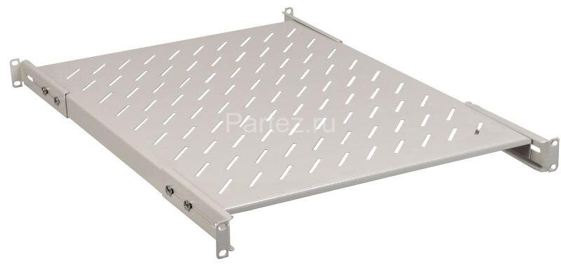 Полка стационарная 19дюйм Г=600мм сер. ITK FS35-600PI