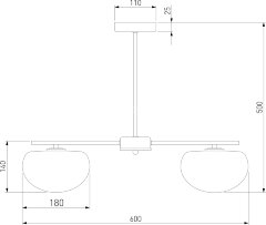 Потолочная люстра Eurosvet 30190/3 латунь