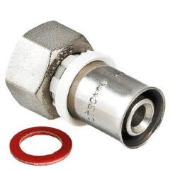 Муфта пресс с накидной гайкой 16х1/2&quot; VALTEC