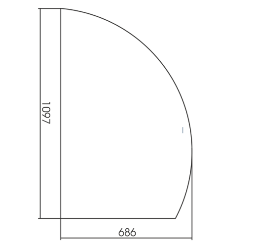 Зеркало AZARIO MARIO 686х1097 правое, c подсветкой и диммером, бесконтактный сенсор (LED-00002541)