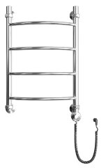 Полотенцесушитель электрический ДВИН R Electro лесенка 60/40, ТЭН справа, полированный (462708591995