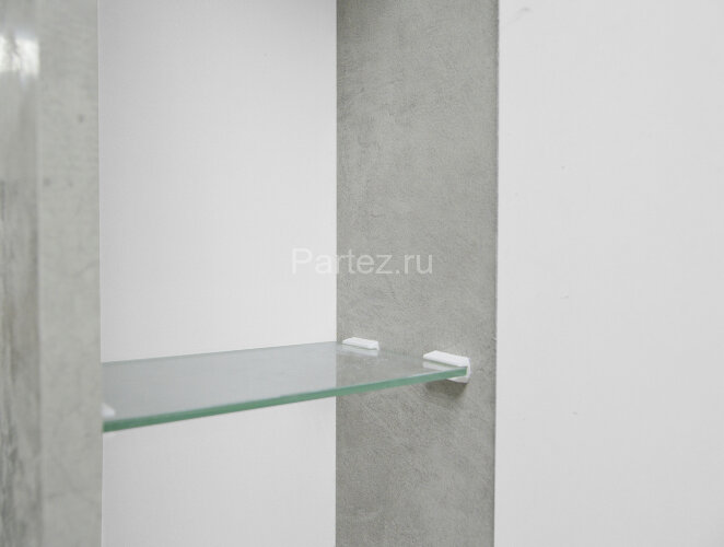 Зеркало-шкаф Loranto Florena 80 800х135х600 правый, светлый бетон (CS00086987)