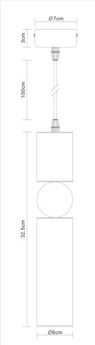 Подвесной светильник Arte Lamp A3162SP-1BK