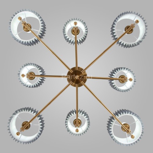 Потолочная люстра Eurosvet 60162/8 латунь