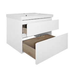 Комплект тумба Azario Мила 70 700х670х475 подвесная, с раковиной Tempo 70 (CS00092799)