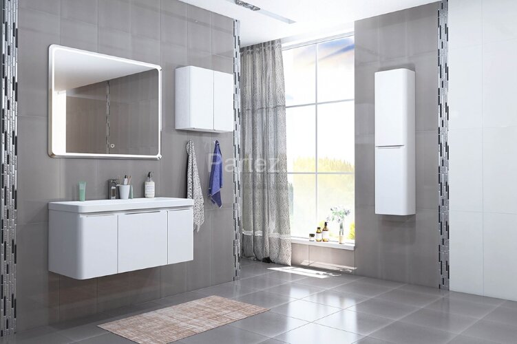 Пенал подвесной AQUATON Шерилл, белый (1A206503SH010)