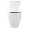 Унитаз-компакт Azario LEVANTO 620x380x830 напольный, безободковый в комплекте с бачком и сиденьем ми