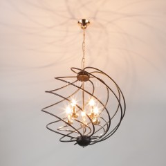 Подвесная люстра Eurosvet 60105/5 черный