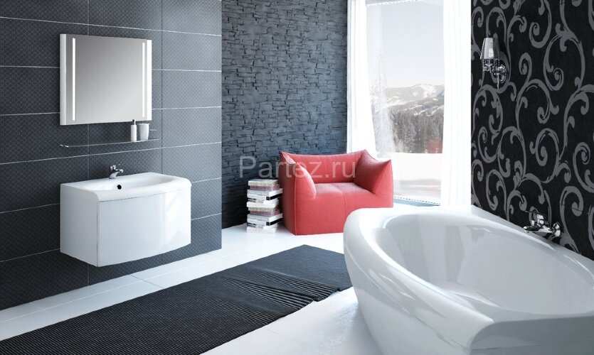 Ванна акриловая Ravak EVOLUTION 170x97 белая