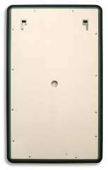 Зеркало AZARIO INCANTO-3 600х1000 часы, подогрев, подсветка с диммером, сенсорный выключатель (LED-0