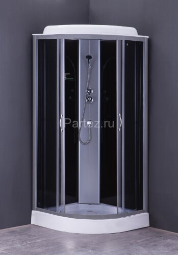 Душевая кабина Loranto CS-6611 G, 100х100х215, поддон 13 см