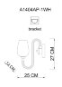 Бра Arte Lamp A1404AP-1WH