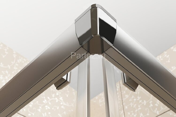 Душевая дверь Ravak раздвижная 110х190, толщина полотна 6мм универсальная, цвет профиля хром